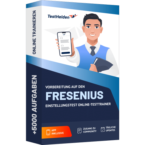 Vorbereitung auf den Fresenius Einstellungstest Online Testtrainer cover print