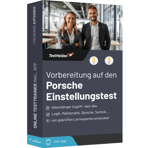 Vorbereitung auf den Porsche Einstellungstest 2026 - Online-Testtrainer