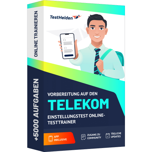 Vorbereitung auf den Telekom Einstellungstest Online Testtrainer cover print