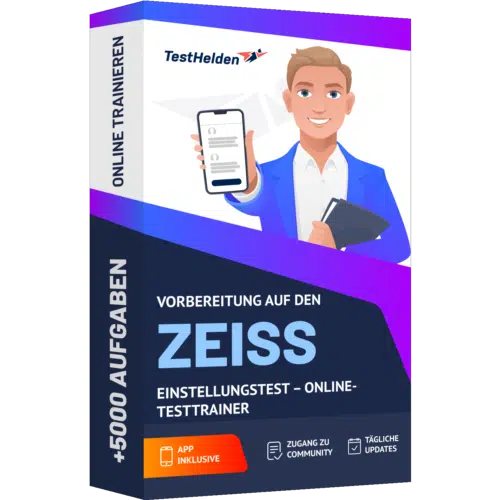 ZEISS Einstellungstest 2025 üben - Online-Testtrainer