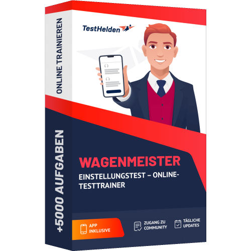 Wagenmeister Einstellungstest – Online Testtrainer cover print