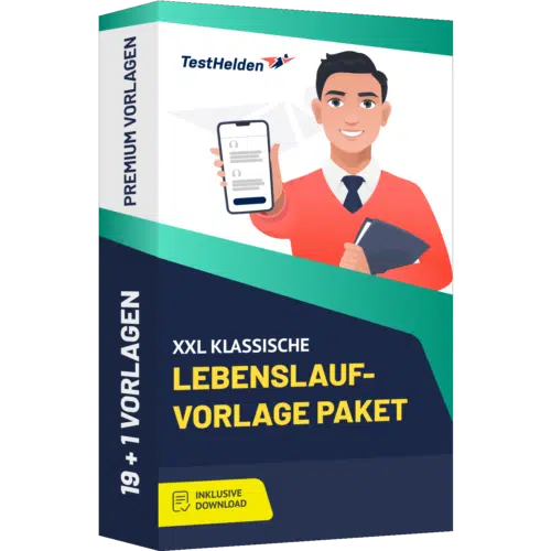 XXL Klassische Lebenslaufvorlage 2025 Paket I + 20 Designs I Deckblatt, Tabellarischer Lebenslauf & Motivationsschreiben