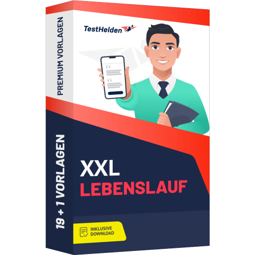 XXL Lebenslauf cover print