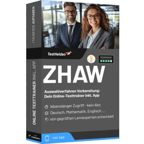 ZHAW Auswahlverfahren Vorbereitung Online-Testtrainer inkl. App