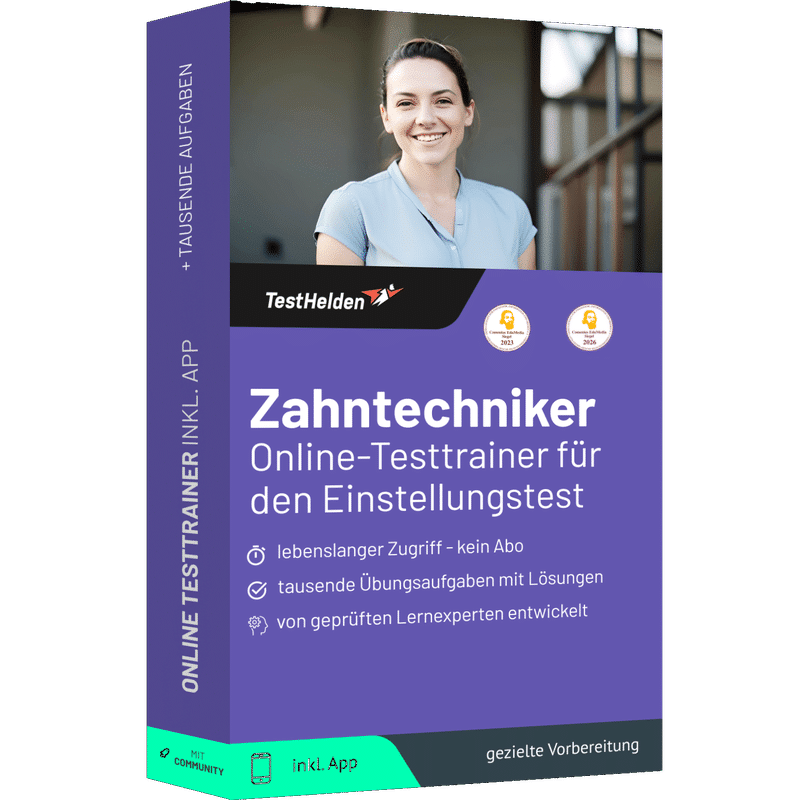 Zahntechniker Einstellungstest 2026 - Online-Testtrainer 1 Zahntechniker Einstellungstest 2026 - Online-Testtrainer