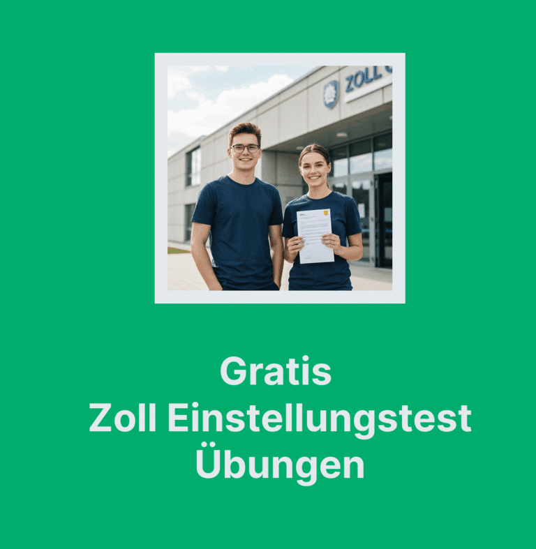 TestHelden.com 7 Zoll Einstellungstest Übungen