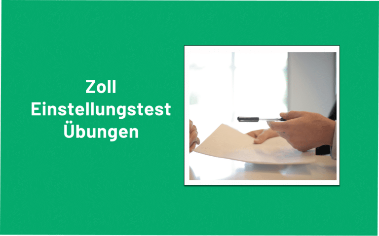 Zoll Einstellungstest Übungen 3