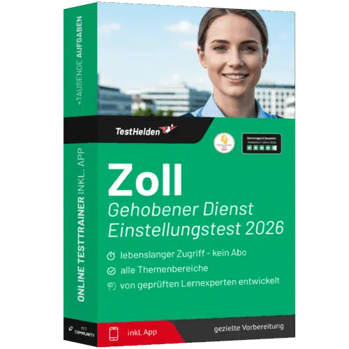 Zoll gehobener Dienst Einstellungstest
