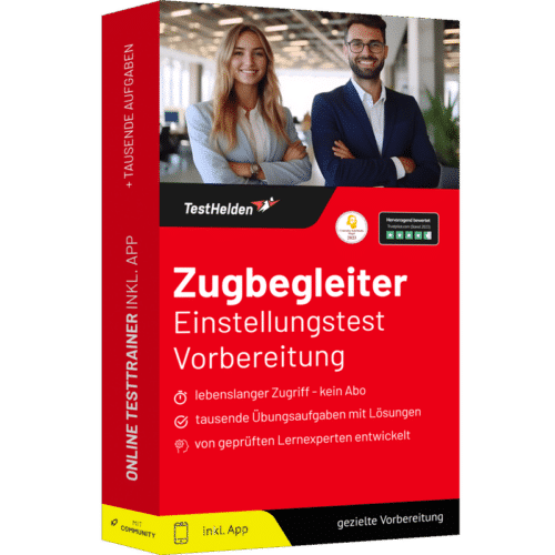 Zugbegleiter Einstellungstest üben Online Testtrainer Vorbereitung