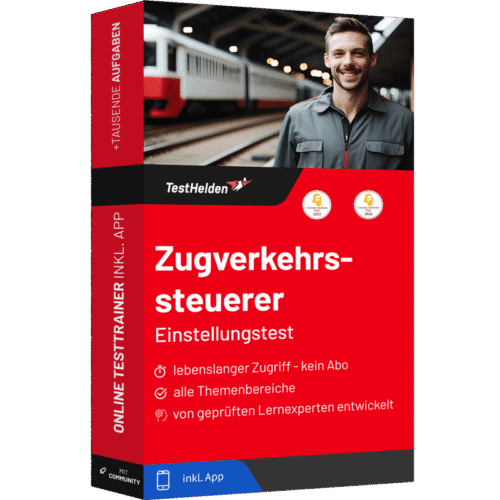 Zugverkehrssteuerer Ausbildung Einstellungstest 2026 - Online Testtrainer