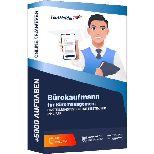 Bürokaufmann/ Bürokauffrau/ Kaufleute für Büromanagement Einstellungstest
