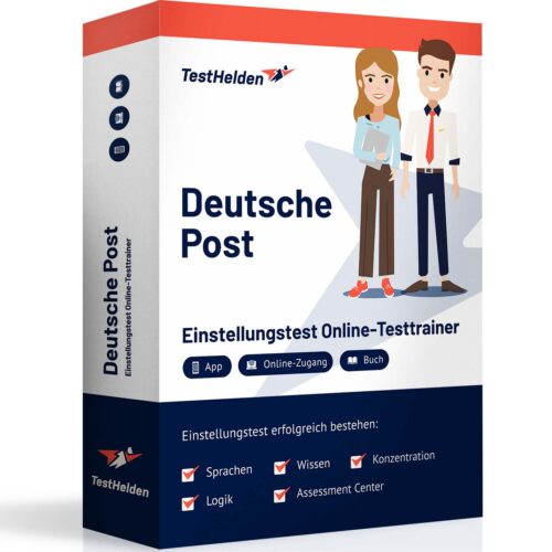 Deutsche Post Einstellungstest Eignungstest Vorbereitung und bestehen mit TestHelden Online Testtrainer