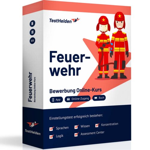 Feuerwehr Bewerbung Online-Testtrainer von TestHelden