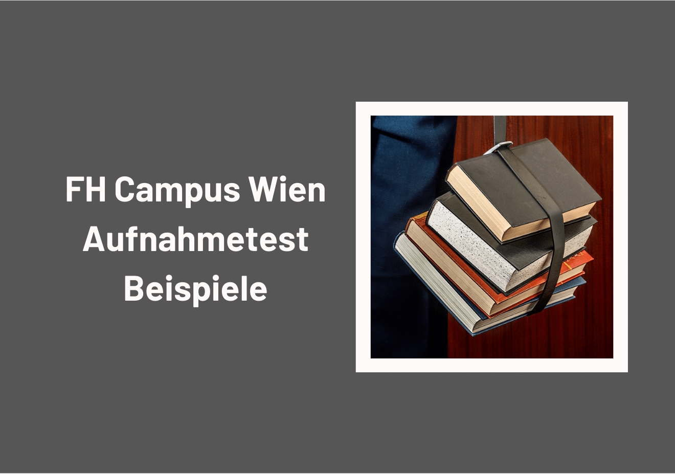 FH Campus Wien Aufnahmetest Beispiele