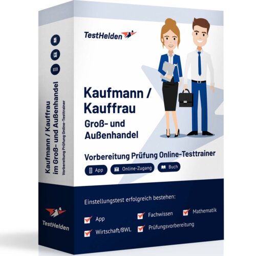 Kaufmann / Kauffrau im Groß- und Außenhandel Prüfung Vorbereitung und üben mit TestHelden Online Testtrainer