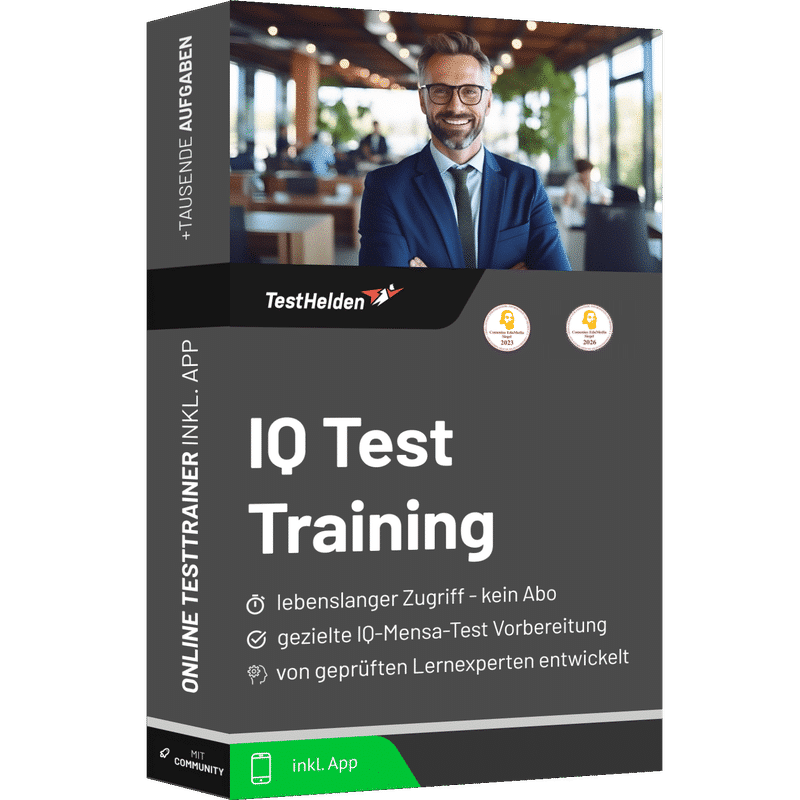 IQ Test üben - Vorbereitung auf den IQ Mensa Test: Online Testtrainer 1 IQ Test üben - Vorbereitung auf den IQ Mensa Test: Online Testtrainer
