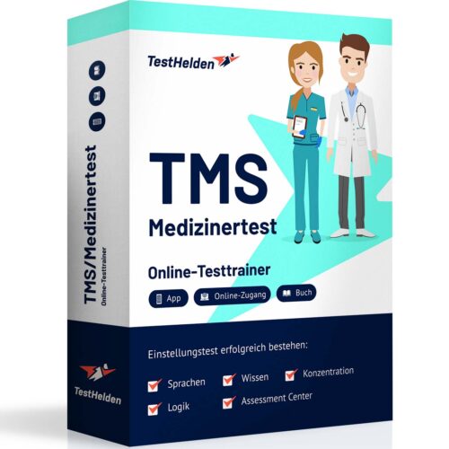 Medizinertest TMS Einstellungstest Eignungstest Vorbereitung mit TestHelden Online-Testtrainer