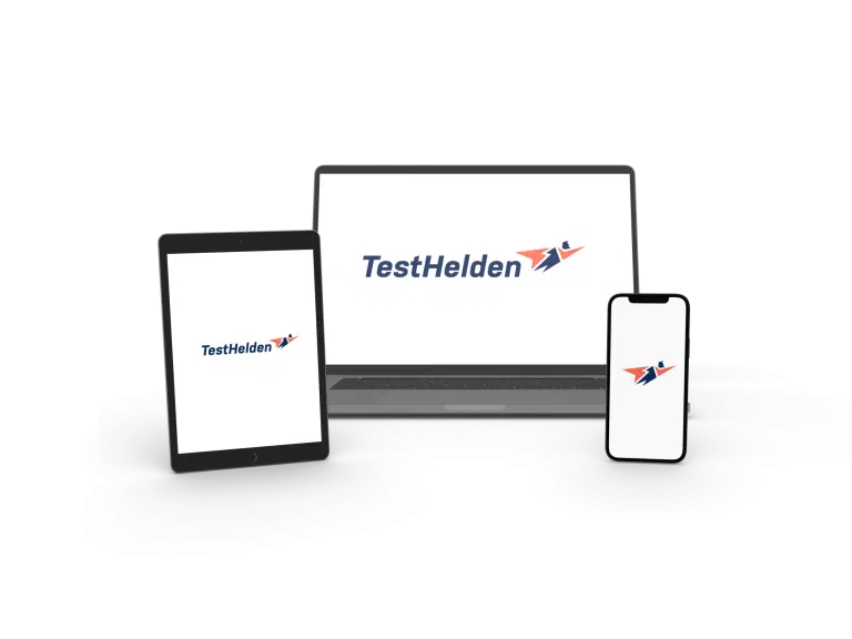 TestHelden Online-Testtrainer Lernen auf allen Geräten. Handy, Smartphone, Tablet, Computer, Laptop