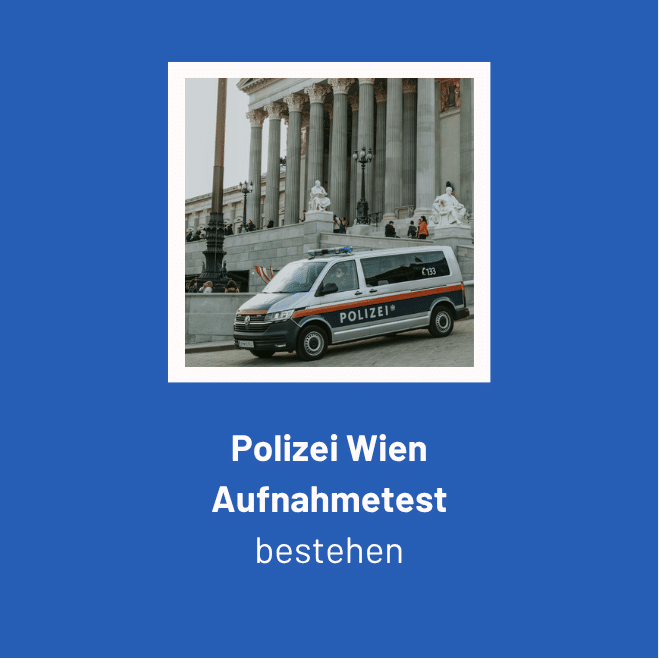 Polizei Wien Aufnahmetest