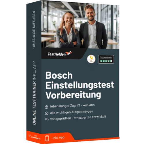 Bosch Einstellungstest Vorbereitung