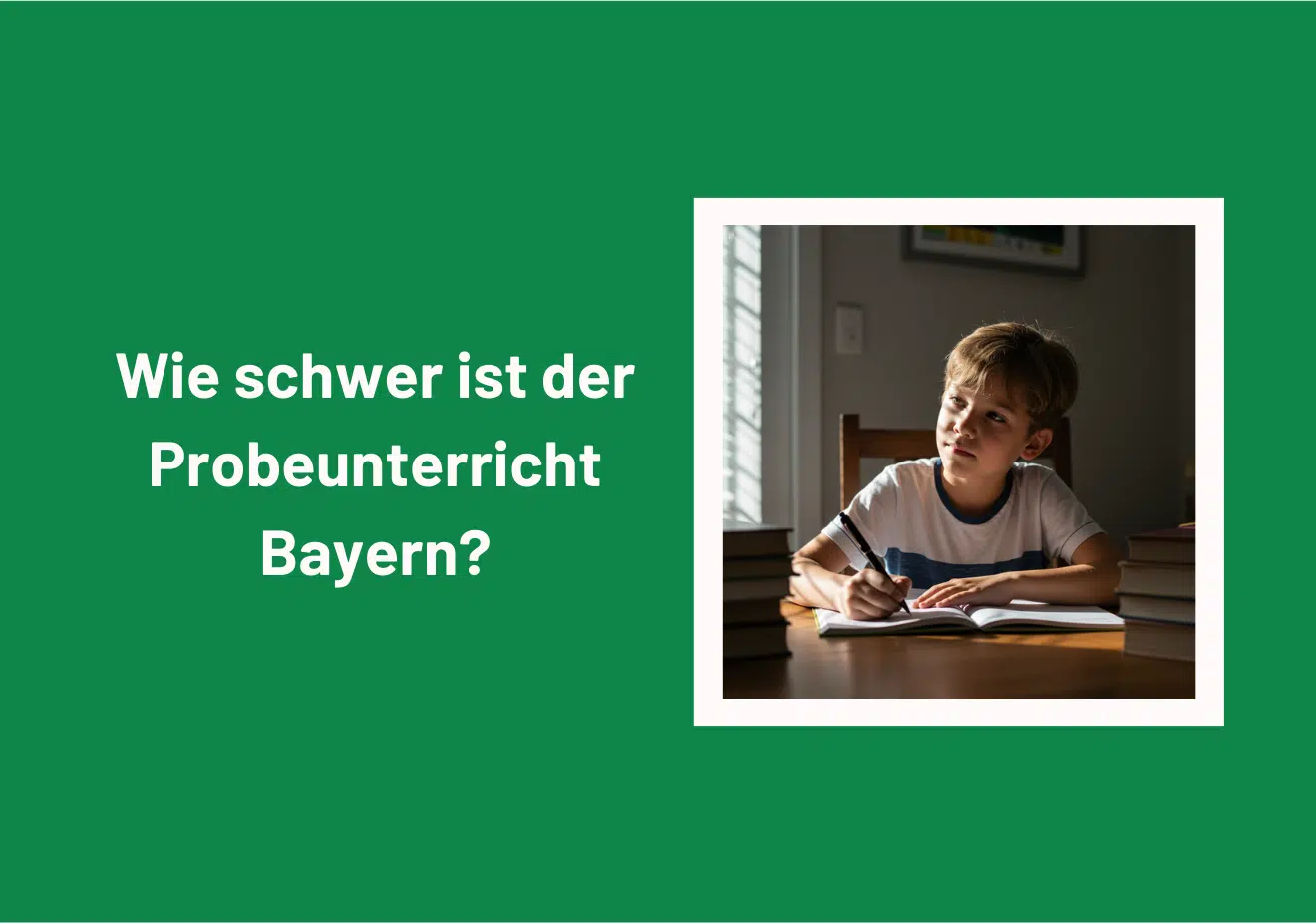 Realschule Bayern Probeunterricht