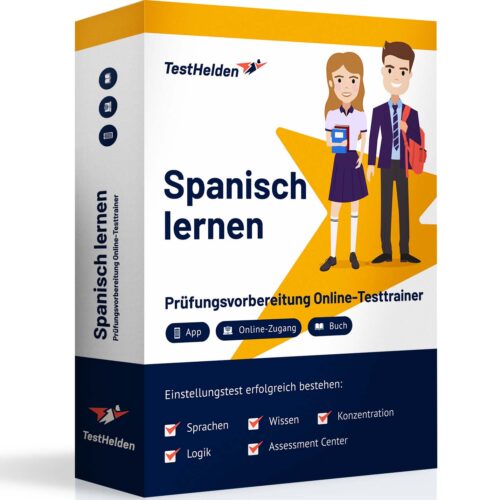 Spanisch Lernen mit Online-Testtrainer von TestHelden